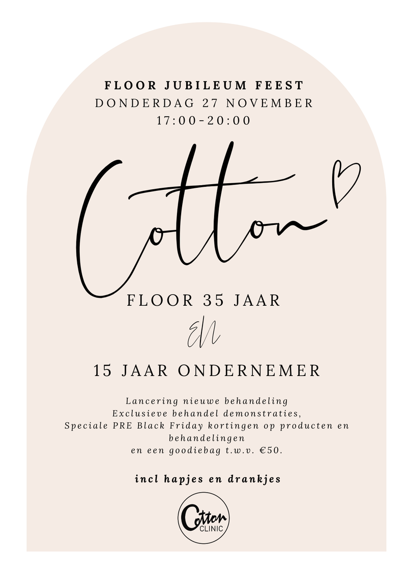 Ticket Jubileum Floor 27 november 17:00-20:00